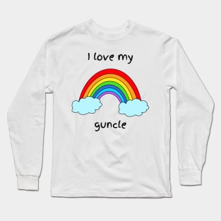 I love my guncle Long Sleeve T-Shirt